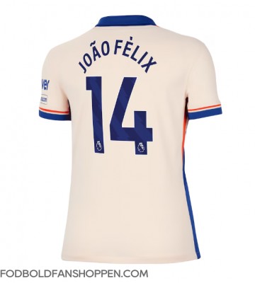 Chelsea Joao Felix #14 Udebanetrøje Dame 2024-25 Kortærmet